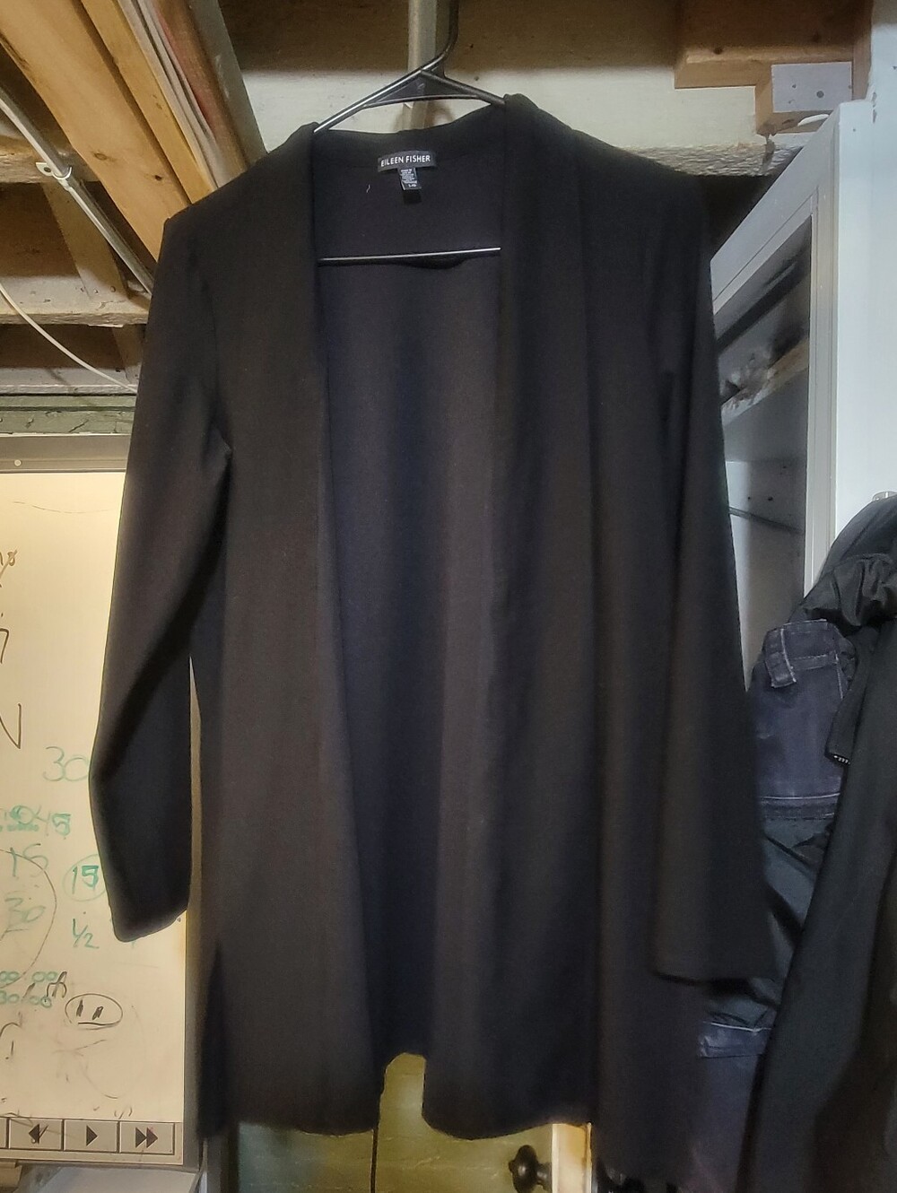 Classic Eileen Fisher open-front cardigan/jacket